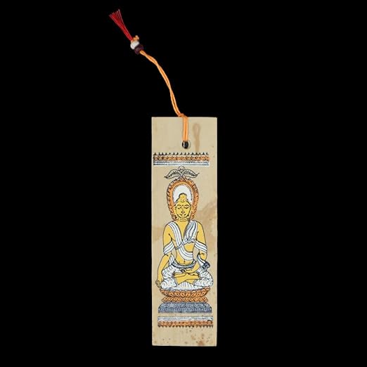 Buddha Pattachitra Paintings Palm Leaf Bookmark