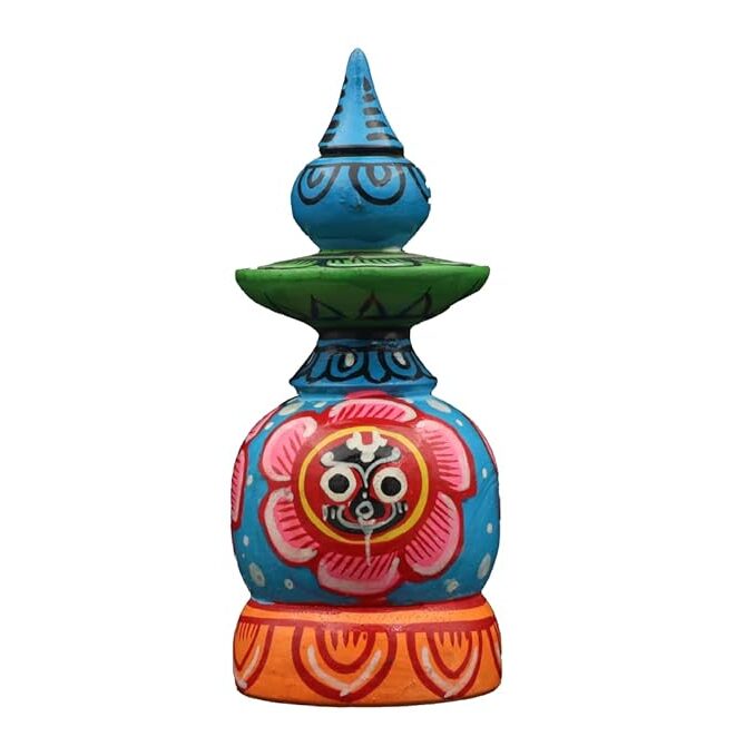 Pattachitra Painting of Lord Jagannath Wooden Incense Stick (AGARABATI) Stand