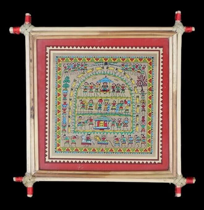 Palm Leaf Tribes Wall Art